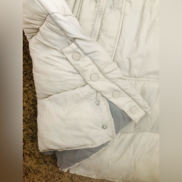 NWOT SZ.L Andrew Marc Kerr longline vest in color Moon - Picture 8 of 13